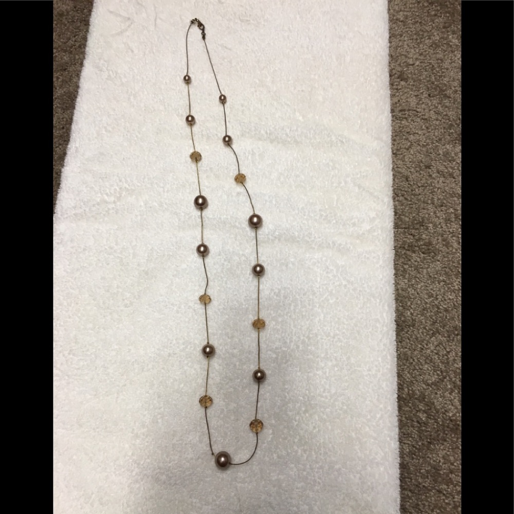 Jeweled Long Necklace